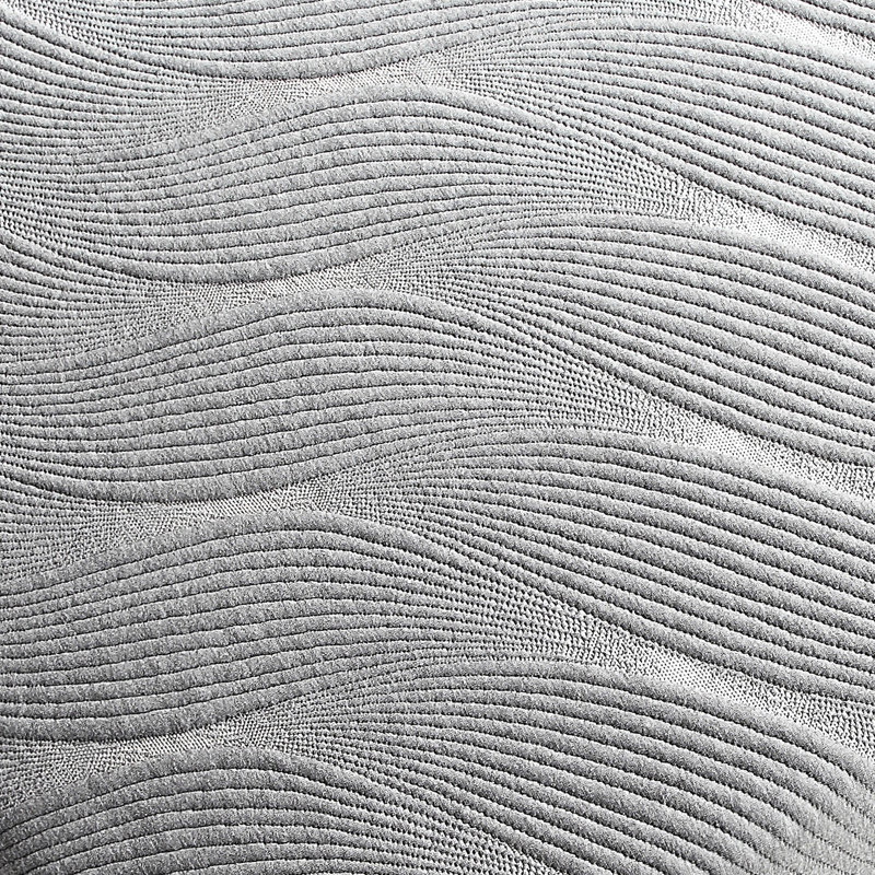 Grand matelas en mousse de latex 11 po - Base intérieure confortable en tricot respirant