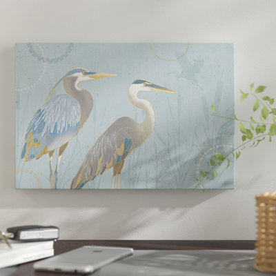 «By The Shore I» par Véronique Charron, reproduction d'art sur toile tendue