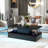 Selenne Coffee Table,cocktail table,living room table with LED lighting, 16 colors and a remote control-1463751720