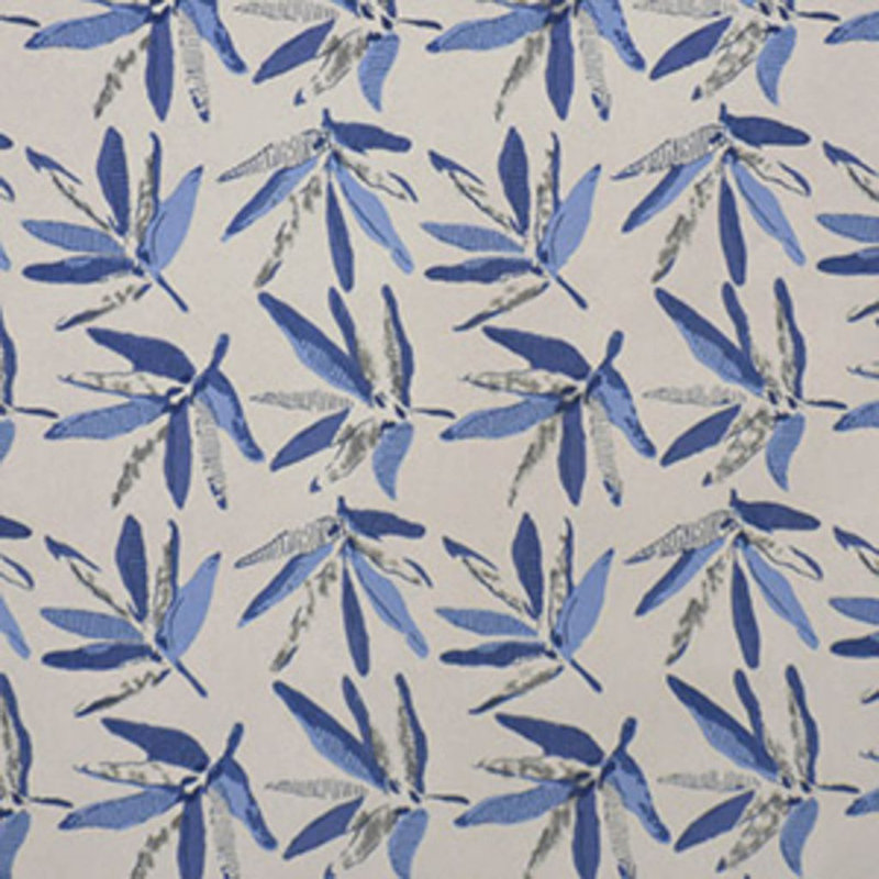 Floral Fabric, Blue Multi