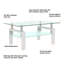 Table basse rectangulaire en verre-963971127