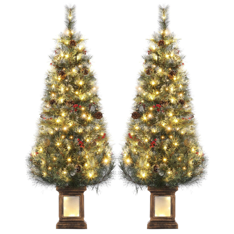 4.5Ft Artificial Christmas Tree 2 PACK