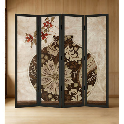 Paravent en bois Vintage
