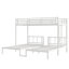 Lit superposé simple au-dessus de simple et simple pour 3 personnes, lit simple superposé au dessus de simple et simple en métal, blanc-908309728
