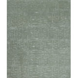 Modern Tibet Hand Knotted Abstract Area Rug in Green