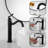 9320H-Black Single-Handle One Hole Bathroom Black Vessel Sink With Pop Up Drain Without Overflow-123109375