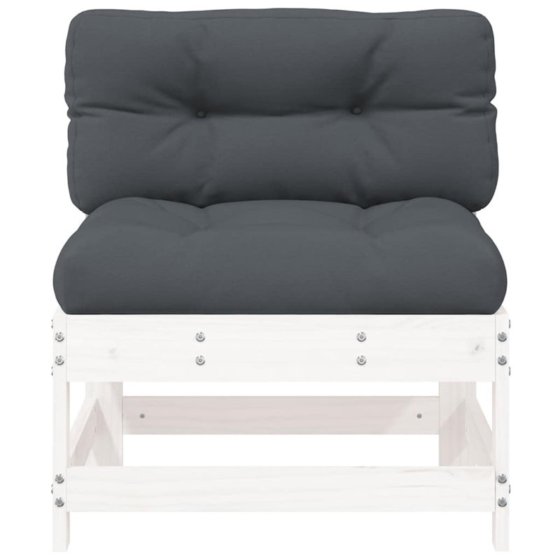 Canapé Avalinn Millwood Pines, Anthracite, Blanc