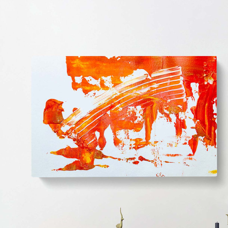Abstract Art Painting Vol.170 by S.Johnson - Wrapped Canvas Painting, 35cm H x 50cm W x 3cm D