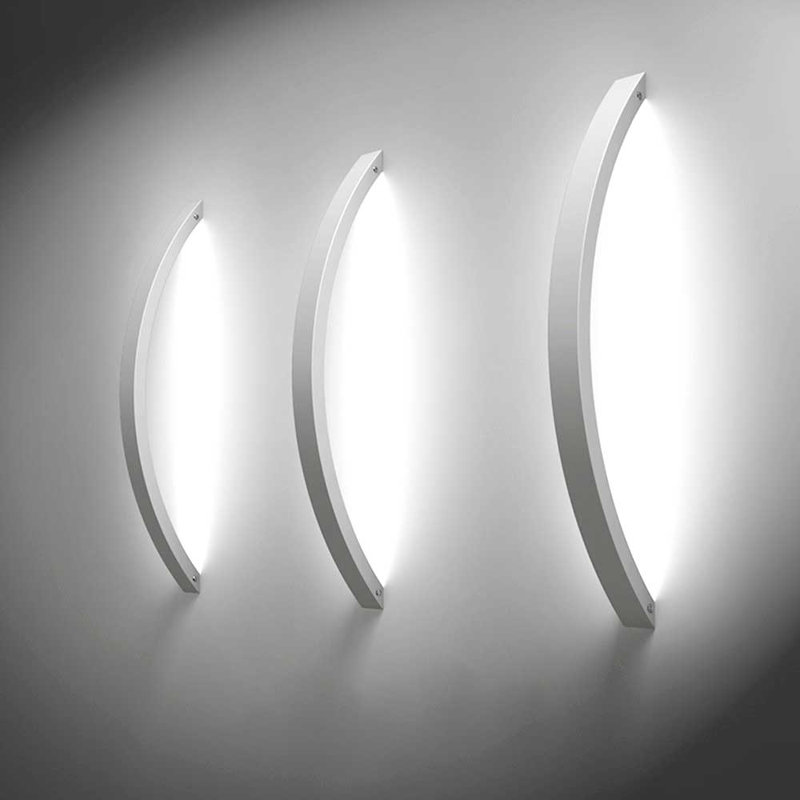 Indirect LED wall light Ring L 66cm
