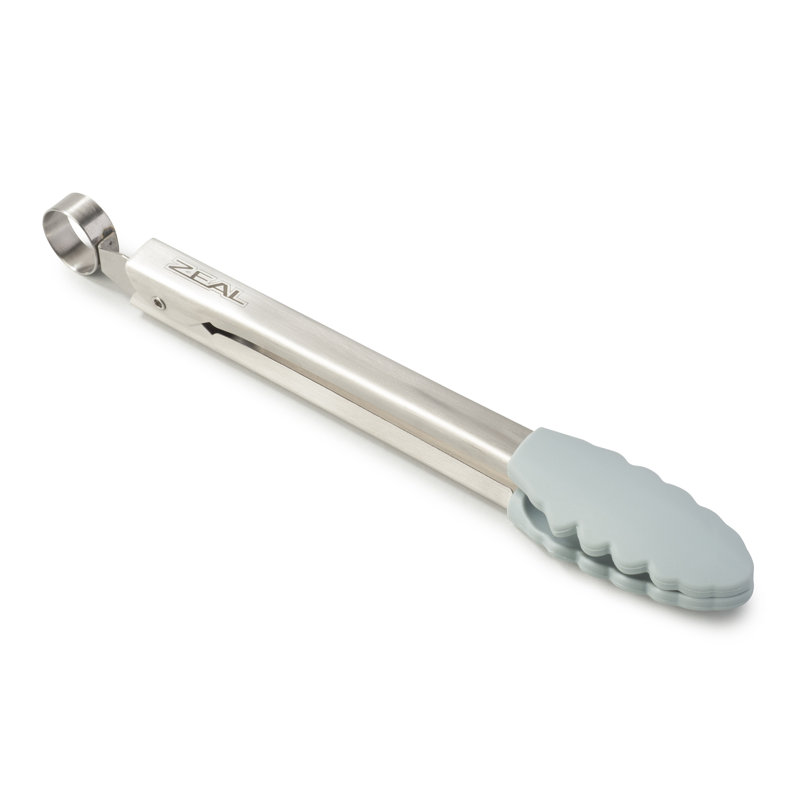 Zeal Kitchen Tong, 20.5cm L x 5.5cm W x 2.7cm D, Duck Egg Blue