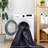 Area Rugs, Washable Rug, Low-Pile, Non-Slip, Non-Shedding, Foldable, Kid & Pet Friendly - Area Rugs For Living Room, Bedroom, Kitchen, Dining Room Rug - Perfect Gifts, (Black+ Gray)-955706695
