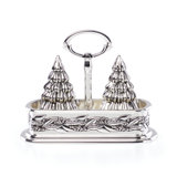 Snow Berry Salt and Pepper Caddy