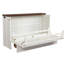 Murphy Bed Cabinet With Storage And Charging, Ideal For Home Office And Guest Room-219320494