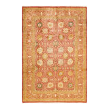 Classic One-of-a-Kind 6' 1" X 9' 0" Hand Knotted Area Rug