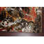 Tapis oriental moderne à motif végétal noué à la main 5 x 8