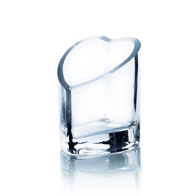 4'' H Glass Tabletop Tealight Holder