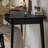 Black Rectangle Solid Wood Desks-108744103