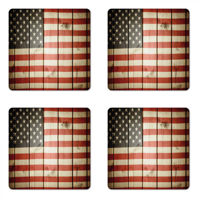 Sous-verre american flag