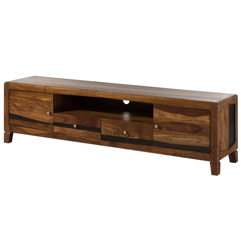 Ancona TV Stand for TVs up to 70", Painted Dark Brown