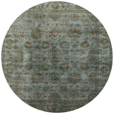 Tapis vert olive Roquefort