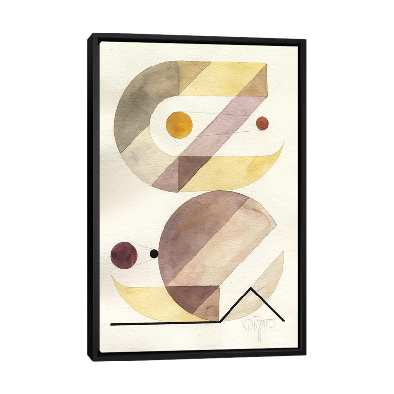 « openspaces xxxii », reproduction sur toile, Toile avec cadre noir, H 48 po x l 32 po x P 1,5 po, Pas de tapis