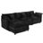 106.5" L-Shaped Modular Sectional Sofa, 3-Seater Cloud Couch with Chenille Upholstery, Lumbar Pillows & Movable Ottoman for Living Room-2102645844