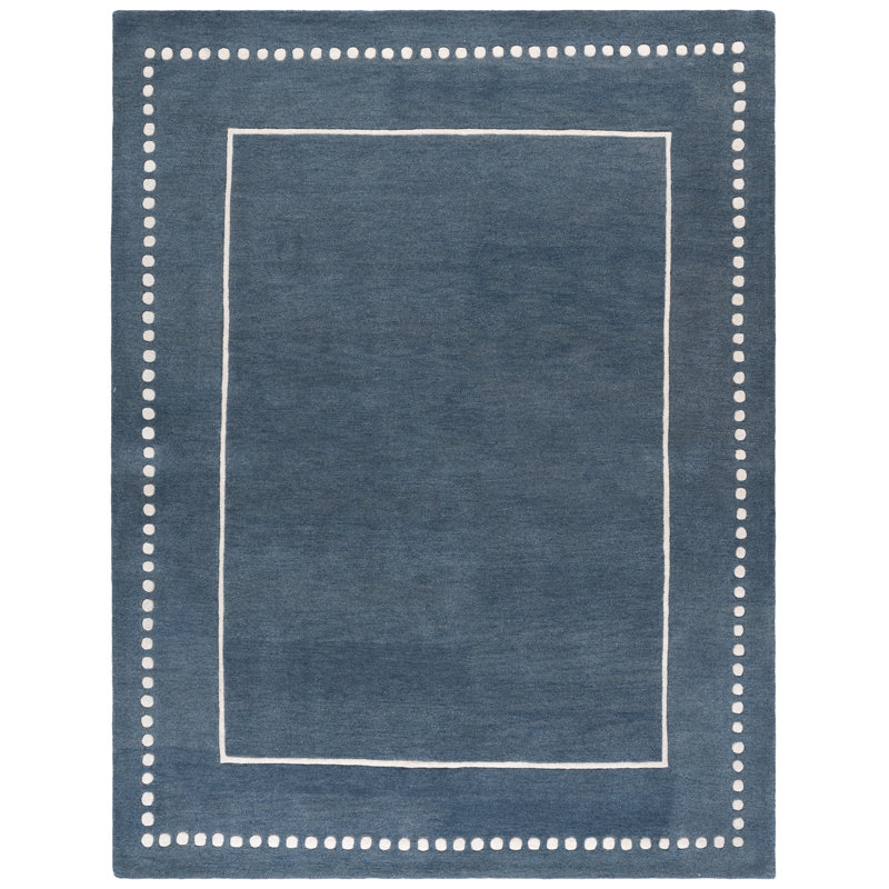Bella 151 Hand Tufted Wool Geometric Shapes Rug, Runner 2'3" x 9'