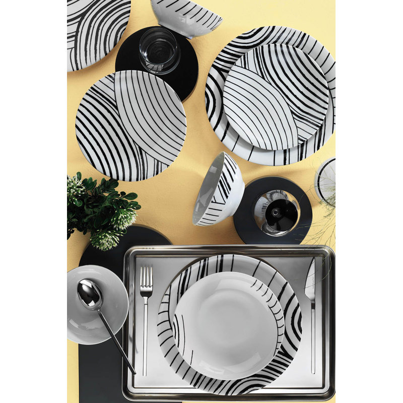 Deangilo Piece Dinnerware Set - Service for 6