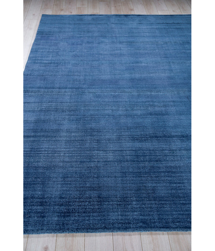 Martelli Area Rug in Navy/Ivory, Rectangle 10' x 14'