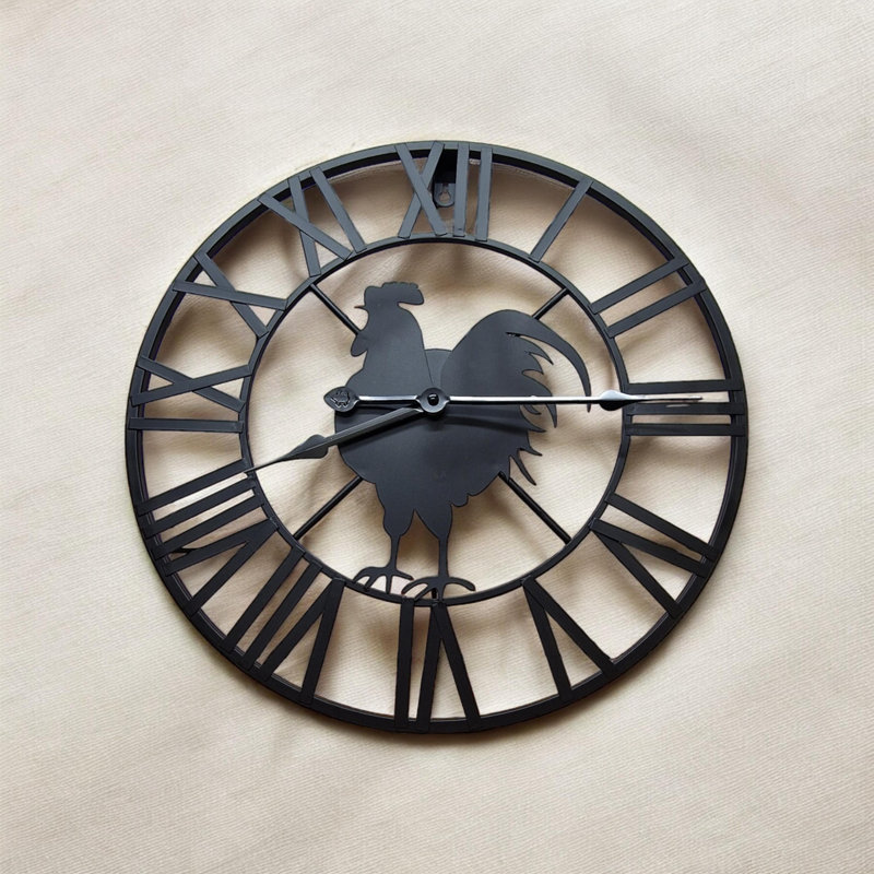 Geko Metal Wall Clock