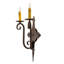 Lampe murale bougie 2 lumières Grindle-30775248