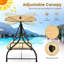 Balancelle avec auvent Ruebin-305626634