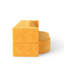 Lit simple avec oreiller, compressible, jaune, pour chambre d'amis - Léger, aucun assemblage requis, salon pliant jaune, confortable et polyvalent, rembourrage en mousse de fibre