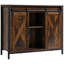 Armoire industrielle, armoire buffet, armoire brun rustique