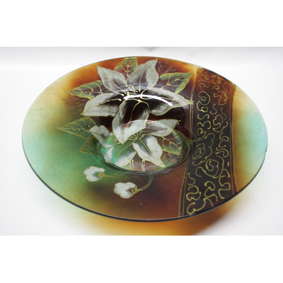 Round Glass Plate