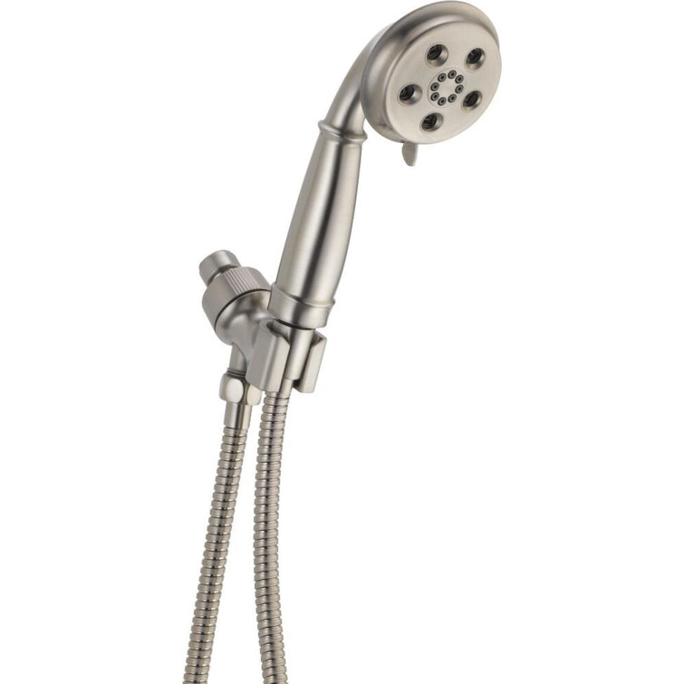 Delta 54433-SS-PK Universal Showering Components Multi Function Handheld Shower with H2okinetic Technology