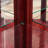 Lighted Glass Cabinet For Exhibition, Cherry Style, Adjustable Shelving, Ornate Carvings Display Corner Storage, Shelves In Touch-1941749714