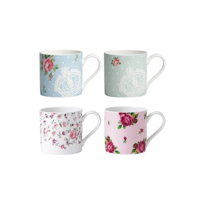 Royal Albert New Country Roses Pink Giftware Modern Mugs -  ROALGW26143