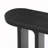 Console Table with Oval Cutout Legs
