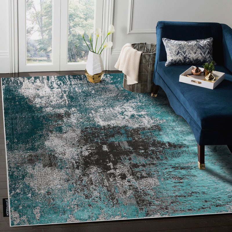 Abstract Area Rug, Rectangle 120 x 170cm