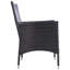 Chaise de patio avec coussin Duchesne