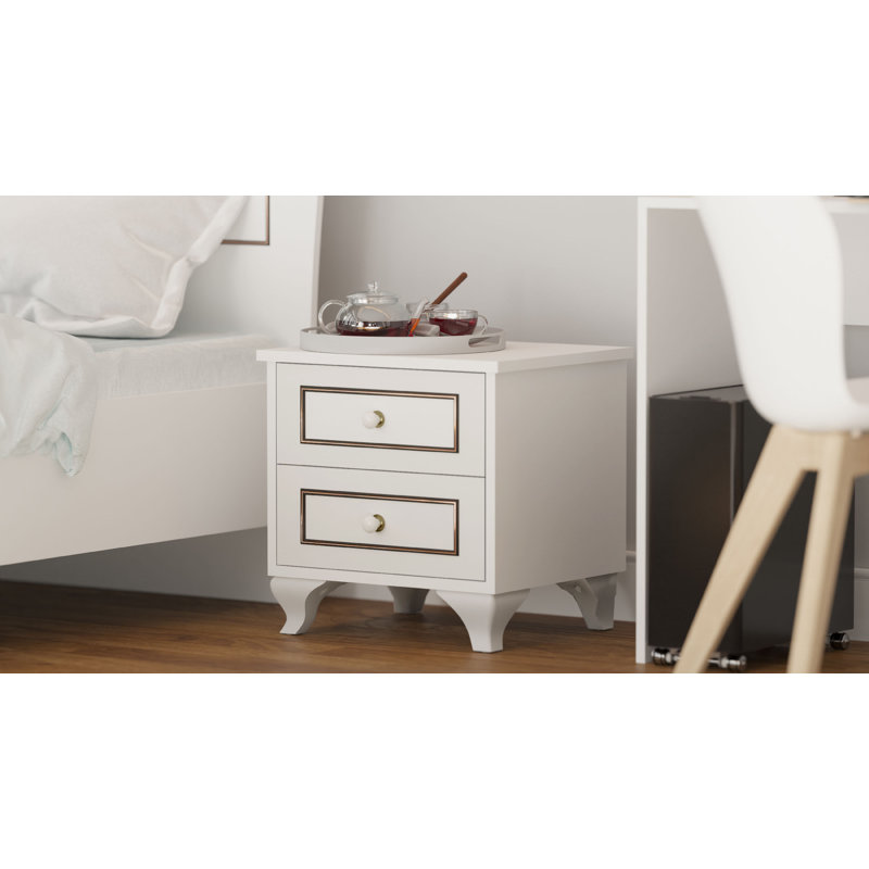 Vangorder 45 cm W Bedside Table