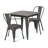 Kamal Steel Dining Table