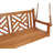 Acworth 3 Person Teak Porch Swing