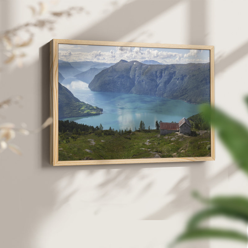Reflection II  -Framed Print - Restickable, H 8 po x l 10 po, Naturel
