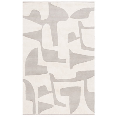 Tapis gris / ivoire Casablanca 790