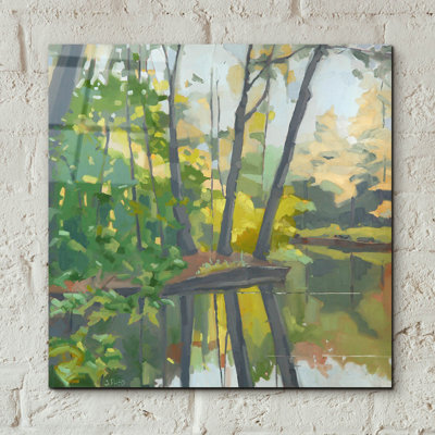 «Wooded Pond» par John Rufo