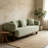 Round Arm Curved Sofa-Light Green-1984746262
