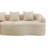 104.7" L-Shaped Sectional Sofa With Chaise, 4-Seater Deep Seat Sofa Couch With 4 Pillows And Foam & Spring Support-1517198837