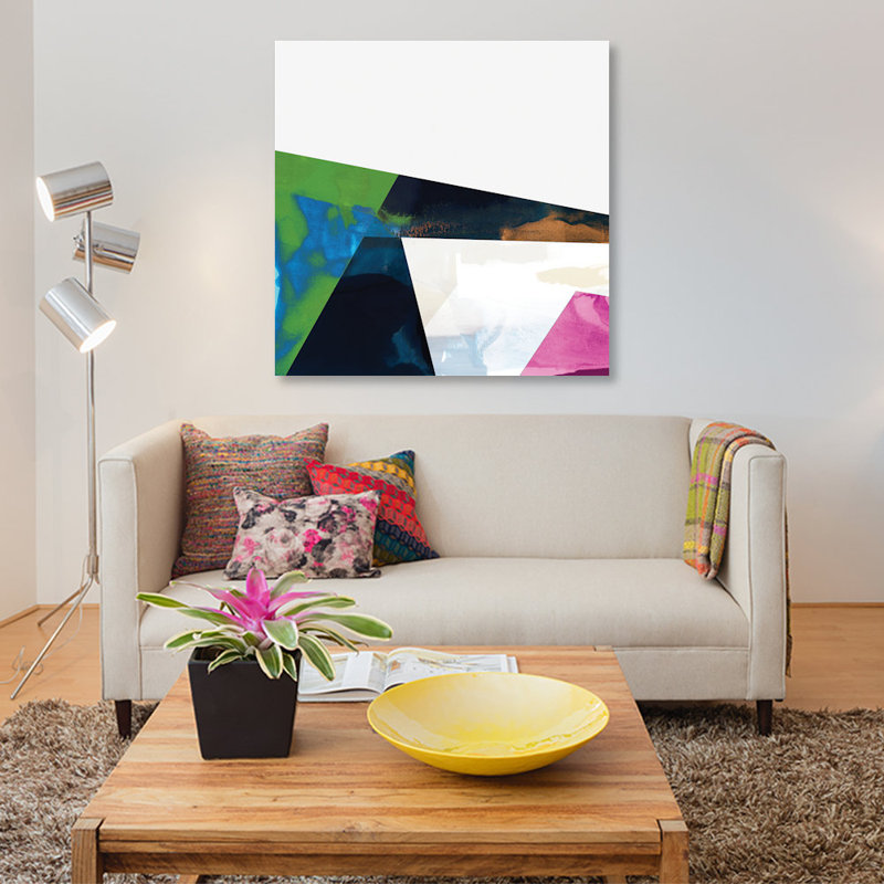 « block details iv », impression sur toile, H 18 po x l 18 po x P 1,5 po, Pas de tapis, Toile tendue